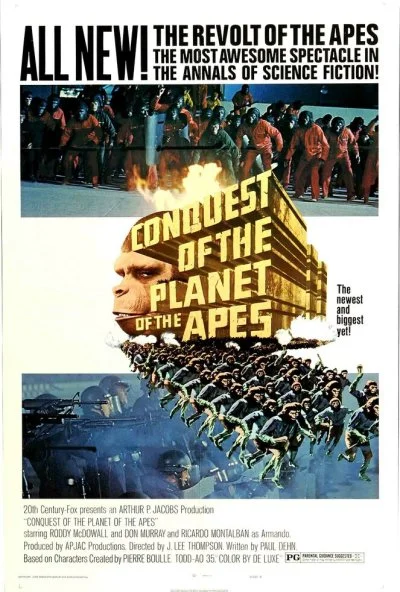 Завоевание планеты обезьян (1972) онлайн бесплатно
